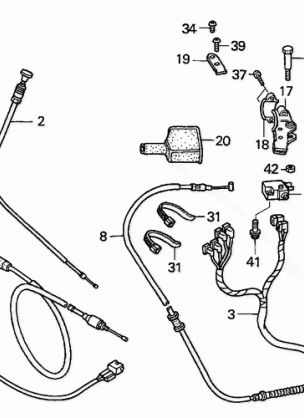 HANDLE LEVERS@SWITCHES   @CABLES