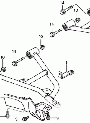 FRONT ARM (4WD)