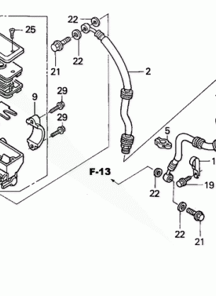 FRONT BRAKE MASTER       CYLINDER