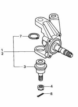 KNUCKLE (2WD)