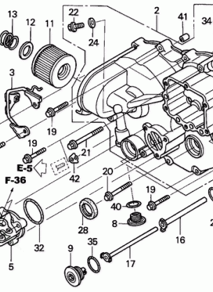 FRONT CRANKCASE COVER