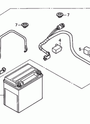 BATTERY (20A) FOR        STARTING IN COLD WEATHER