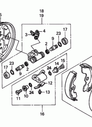 FRONT BRAKE PANEL