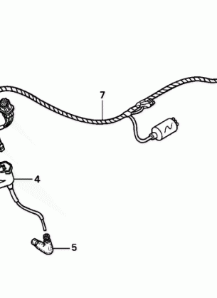 WIRE HARNESS             (TRX300EX'01-'06)