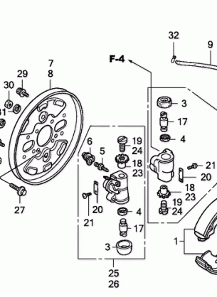 FRONT BRAKE PANEL