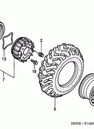 FRONT WHEEL