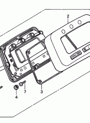 METER (TRX500FA''01-''04)