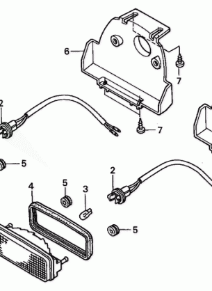 TAILLIGHT                (TRX500FA''01-''04 / FGA''04)