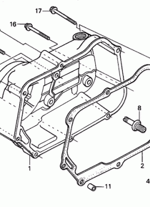 RIGHT CRANKCASE COVER