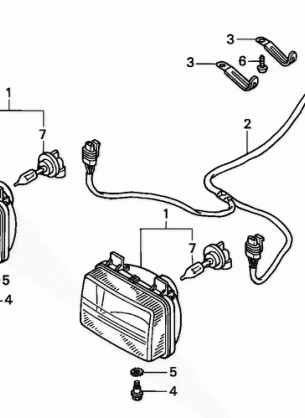 HEADLIGHT (TRX350FM / FE)