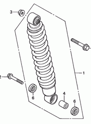 REAR SHOCK ABSORBER