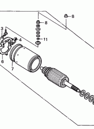 STARTER MOTOR