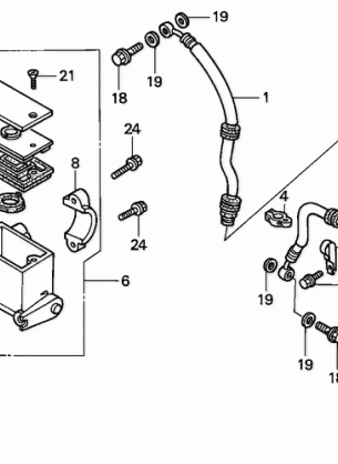 FRONT BRAKE MASTER       CYLINDER