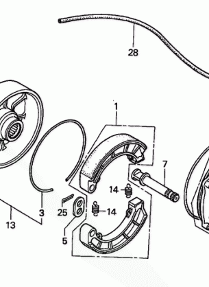 REAR BRAKE PANEL