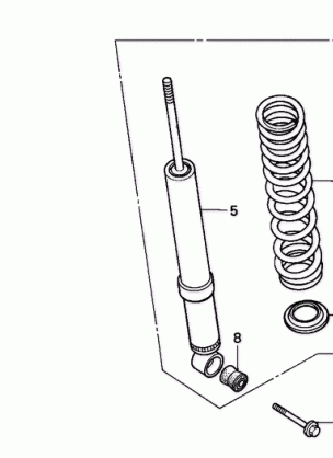 REAR SHOCK ABSORBER