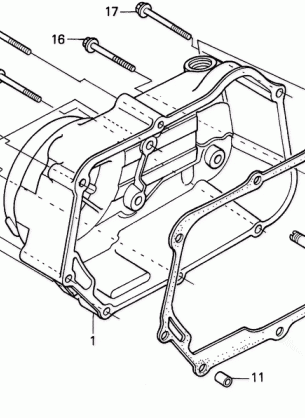 RIGHT CRANKCASE COVER