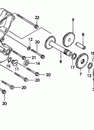 LEFT CRANKCASE COVER (2)