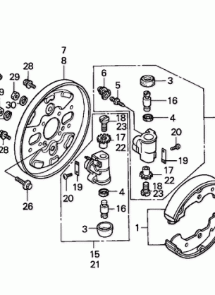 FRONT BRAKE PANEL