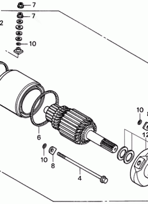 STARTER MOTOR