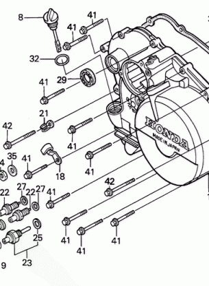 RIGHT CRANKCASE COVER