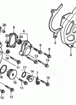 LEFT CRANKCASE COVER