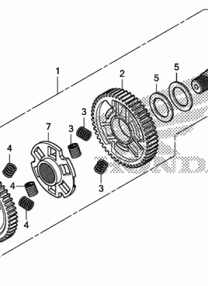 FINAL DRIVEN SHAFT