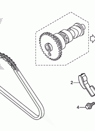 CAM CHAIN@TENSIONER