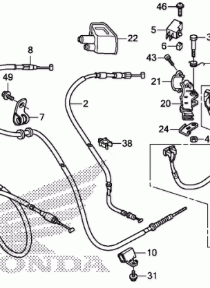 SWITCH@CABLE@HANDLE LEVER