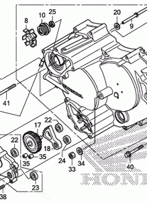 FRONT CRANKCASE COVER (2)