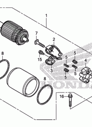 STARTING MOTOR