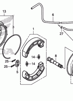 REAR BRAKE PANEL