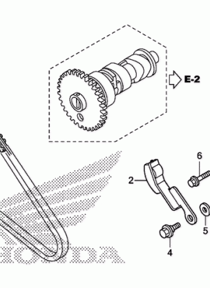 CAM CHAIN@TENSIONER