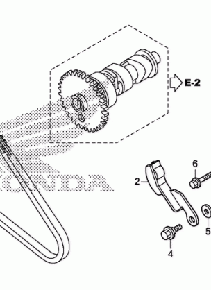 CAM CHAIN@TENSIONER