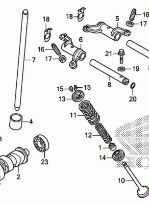 CAMSHAFT@VALVE