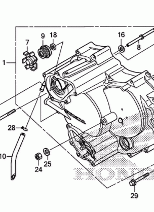 FRONT CRANKCASE COVER