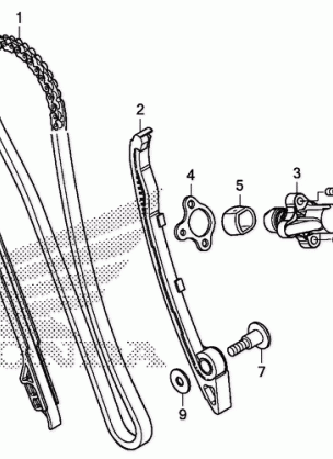 CAM CHAIN@TENSIONER