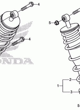 REAR SHOCK ABSORBER