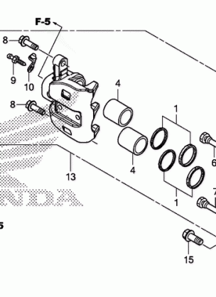 FRONT BRAKE CALIPER