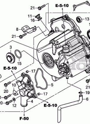 ALTERNATOR COVER