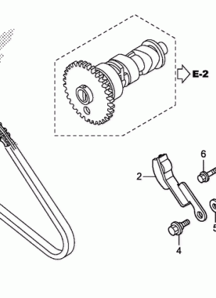 CAM CHAIN@TENSIONER