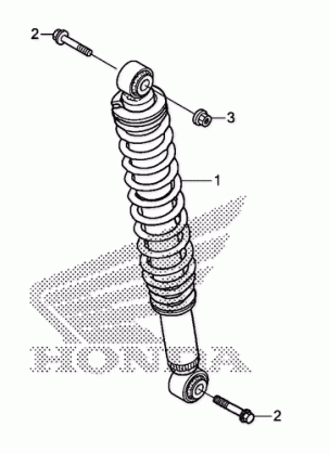 REAR SHOCK ABSORBER