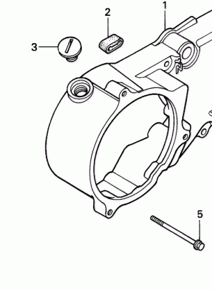 LEFT CRANKCASE COVER