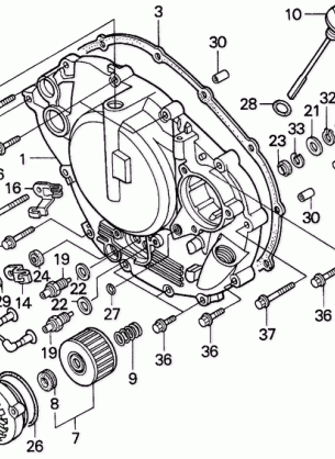 RIGHT CRANKCASE COVER