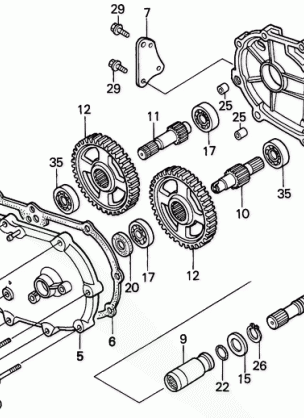 300 FW DRIVESHAFT