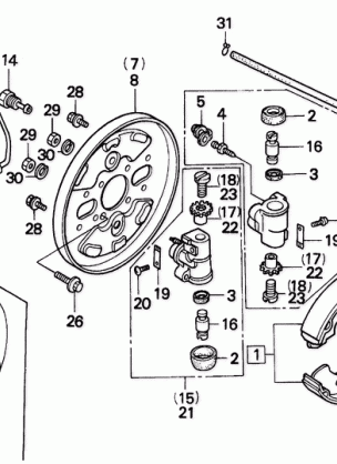 300 FW FRONT BRAKE