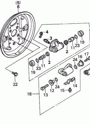 FRONT BRAKE PANEL