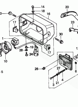 HEADLIGHT                                                                  95-96