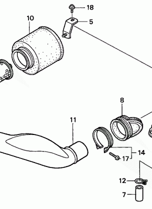 AIR CLEANER ('93-'95)                                                      93-95