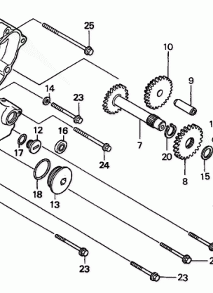 LEFT CRANKCASE COVER