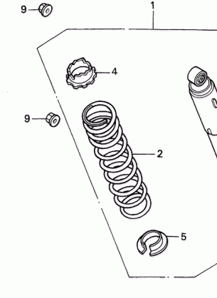 REAR SHOCK ABSORBER